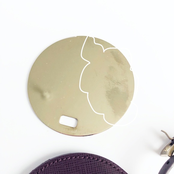 Prada Bag Charm with Mirror Saffiano Leather Accessory with Box and COA - Picture 11 of 12